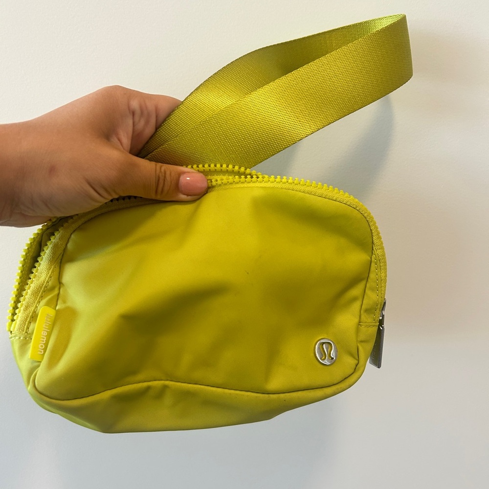 Lululemon Lime Green Crossbody Bag
